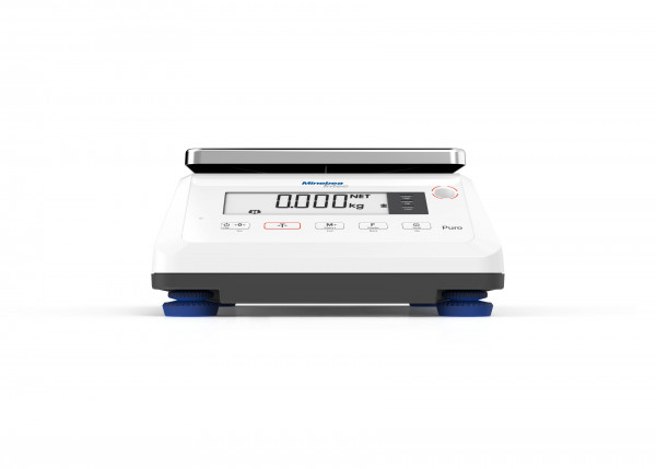 Kompaktwaage 6 kg mit Zweitdisplay kleine Plattform